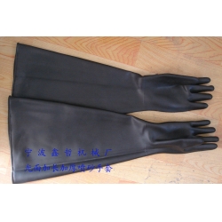 XZ-65噴砂手套，光面橡膠手套，噴砂專用手套