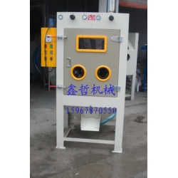 XZ-1010-2雙槍滾筒自動噴砂機(jī)，滾籃式噴砂機(jī)，自動噴砂機(jī)